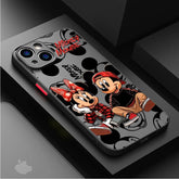 Disney Mickey & Minnie Matte iPhone Case